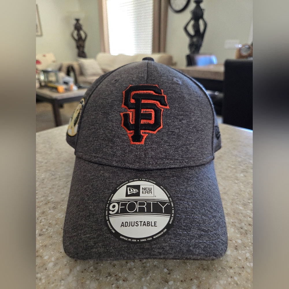 New Era SF Gaints Gray and Orange 9FORTY Cap